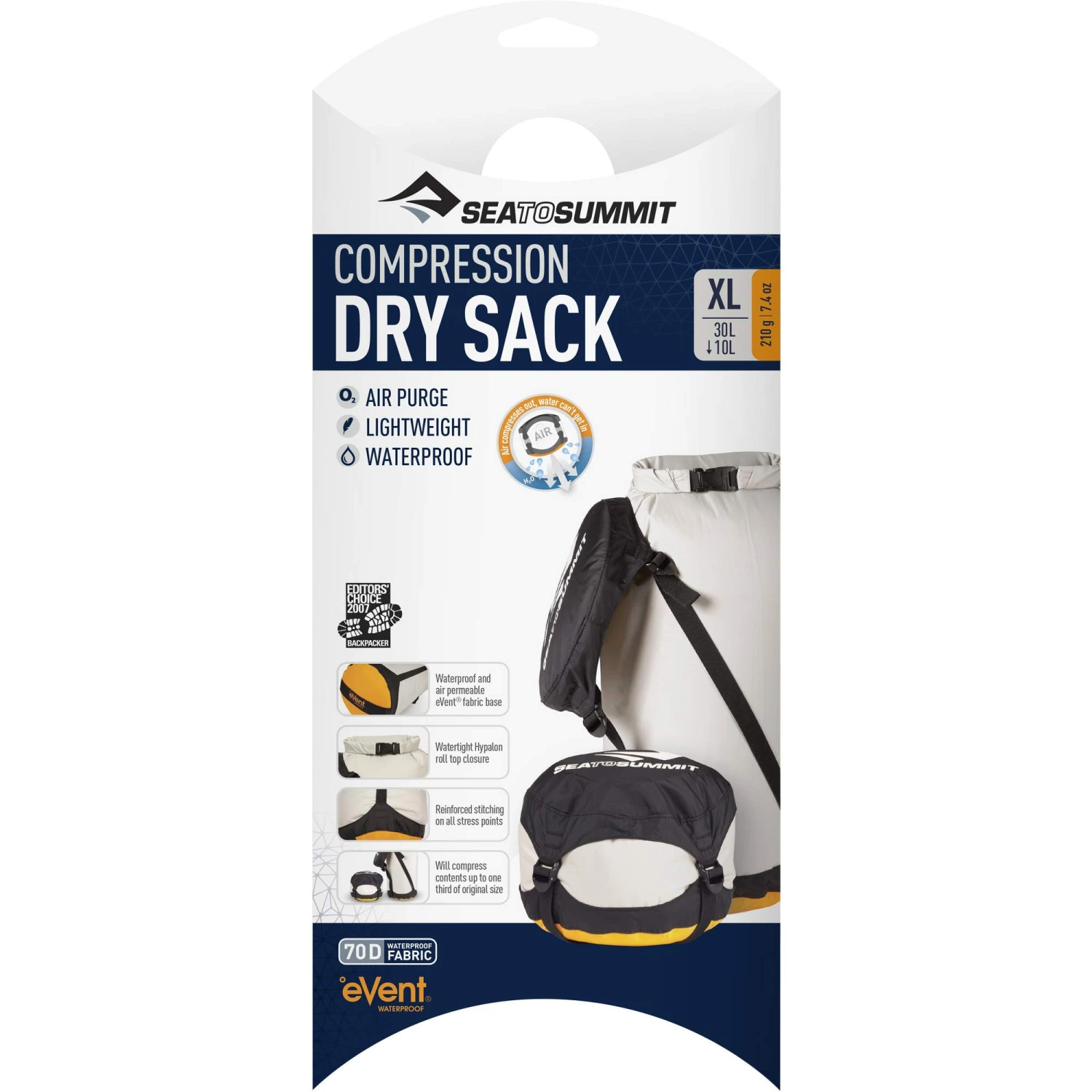 Sea To Summit EVENTDRY COMPRESSION SACK - Packbeutel 10 Sea To Summit EVENTDRY COMPRESSION SACK - Packbeutel – Bild 8