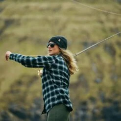 FJÄLLRÄVEN ÖVIK FLANNEL SHIRT W Damen - Outdoor Bluse -Freien Sportgeschäft 5637658481 l oevik flannel shirt w fjaellraeven 24